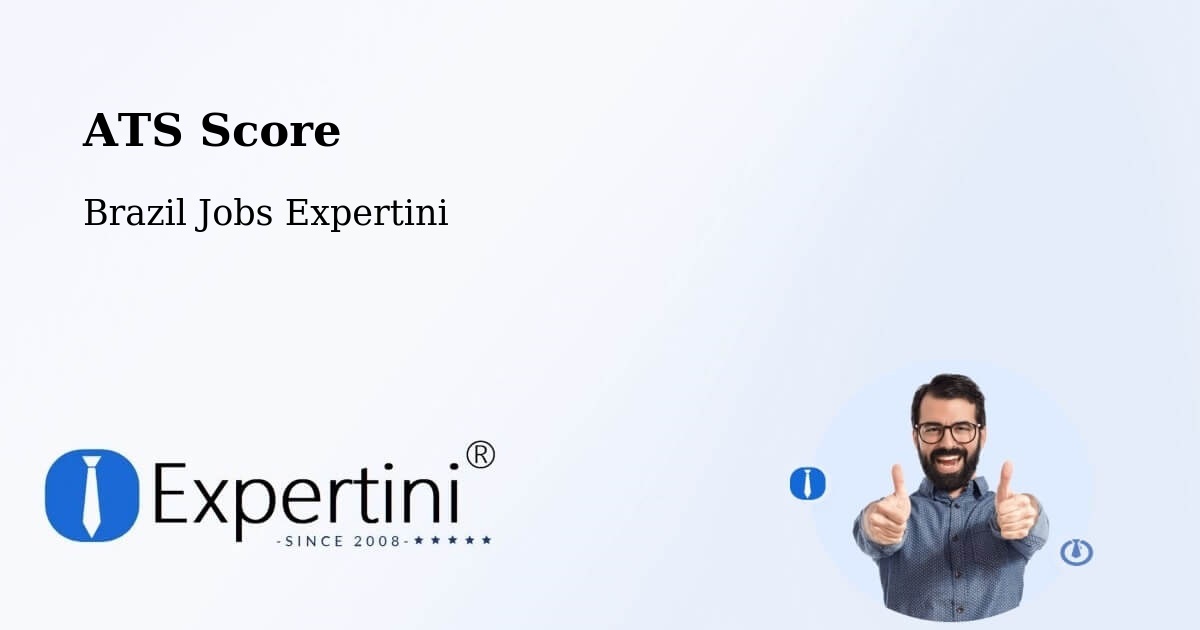 Resume ATS Score & Job Description Match Tool – Coxim - Brazil Jobs Expertini