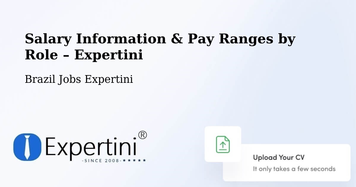 Salary Information & Pay Ranges – Coxim - Coxim, Brazil Jobs Expertini